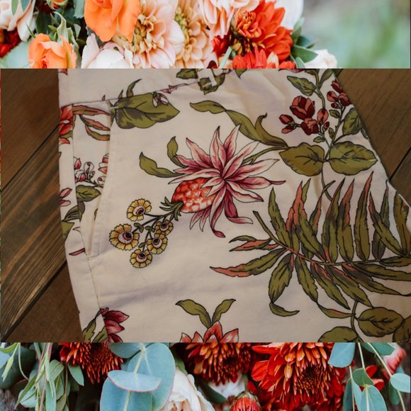 NWT LOFT Tropical Print Shorts – Size 10 - Picture 3 of 5